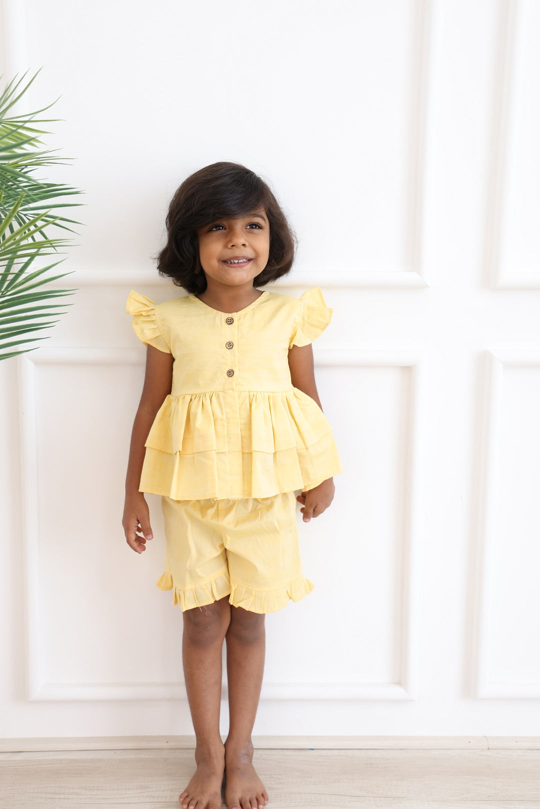 Yellow Ruffle Set