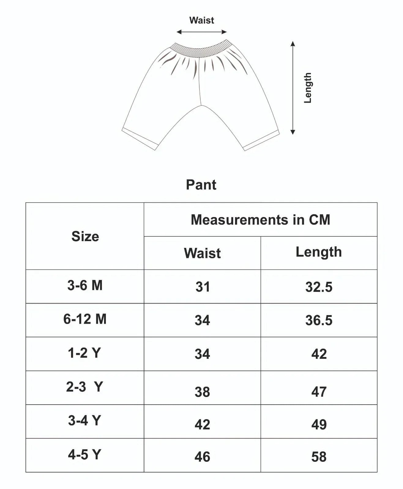 Comfy wear pant (6-12 months) - Zoo