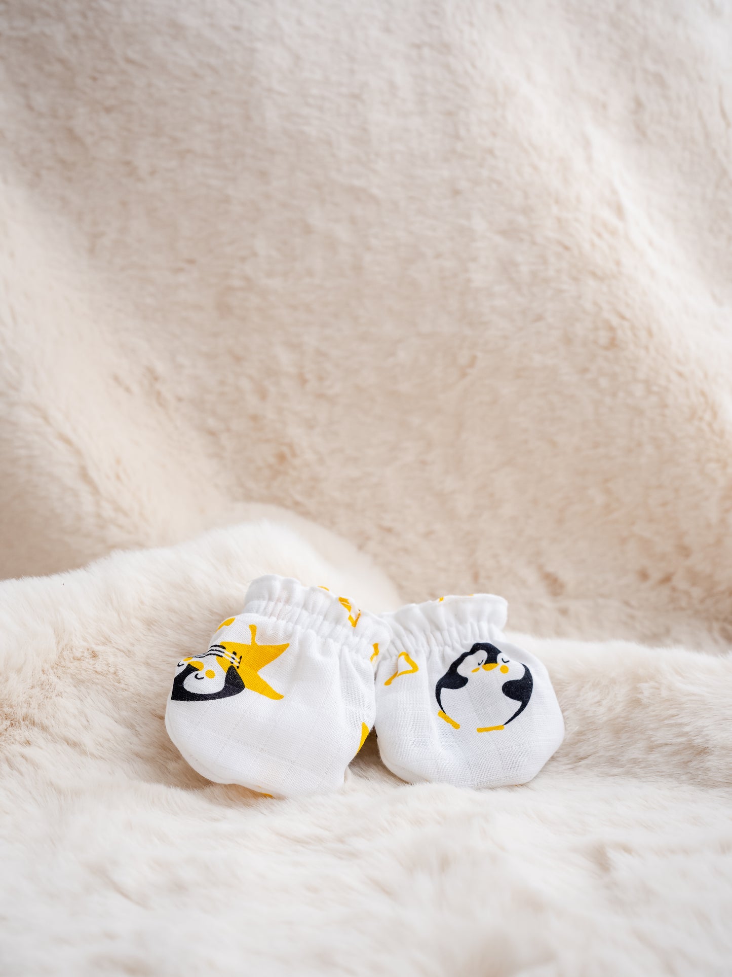 Mittens & Booties - Musical Penguin