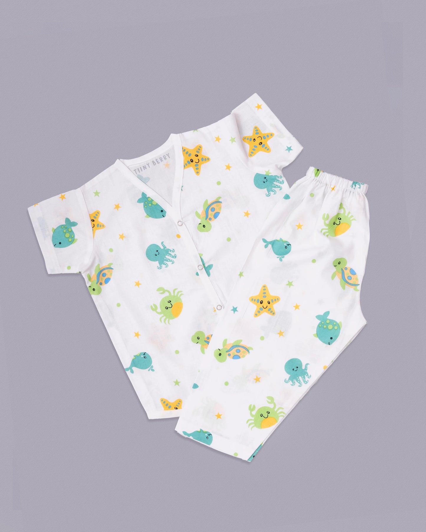 Comfy wear pant (1-5 yrs)- Aqua