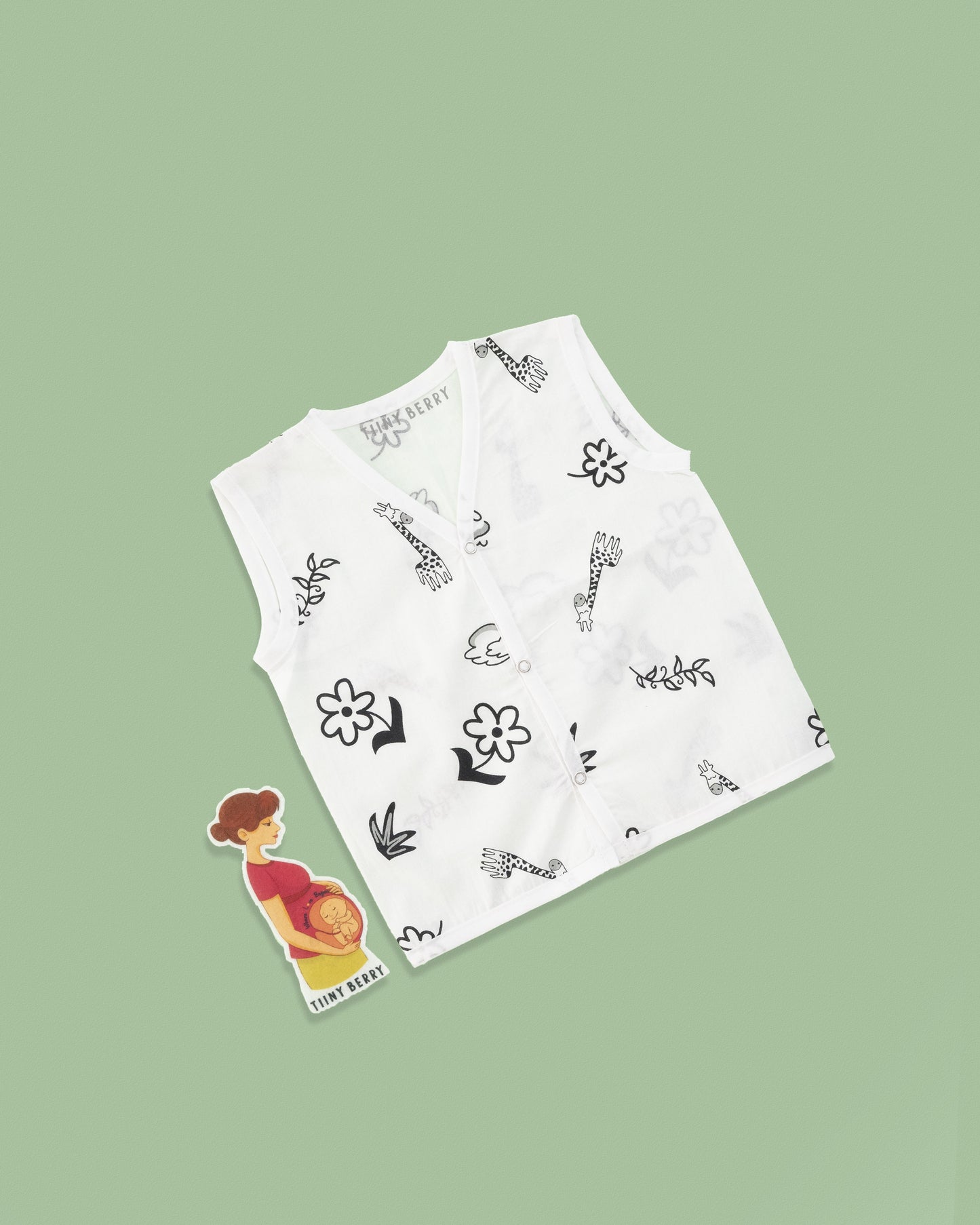 3-6 M Cotton Jabla-Pack of 5