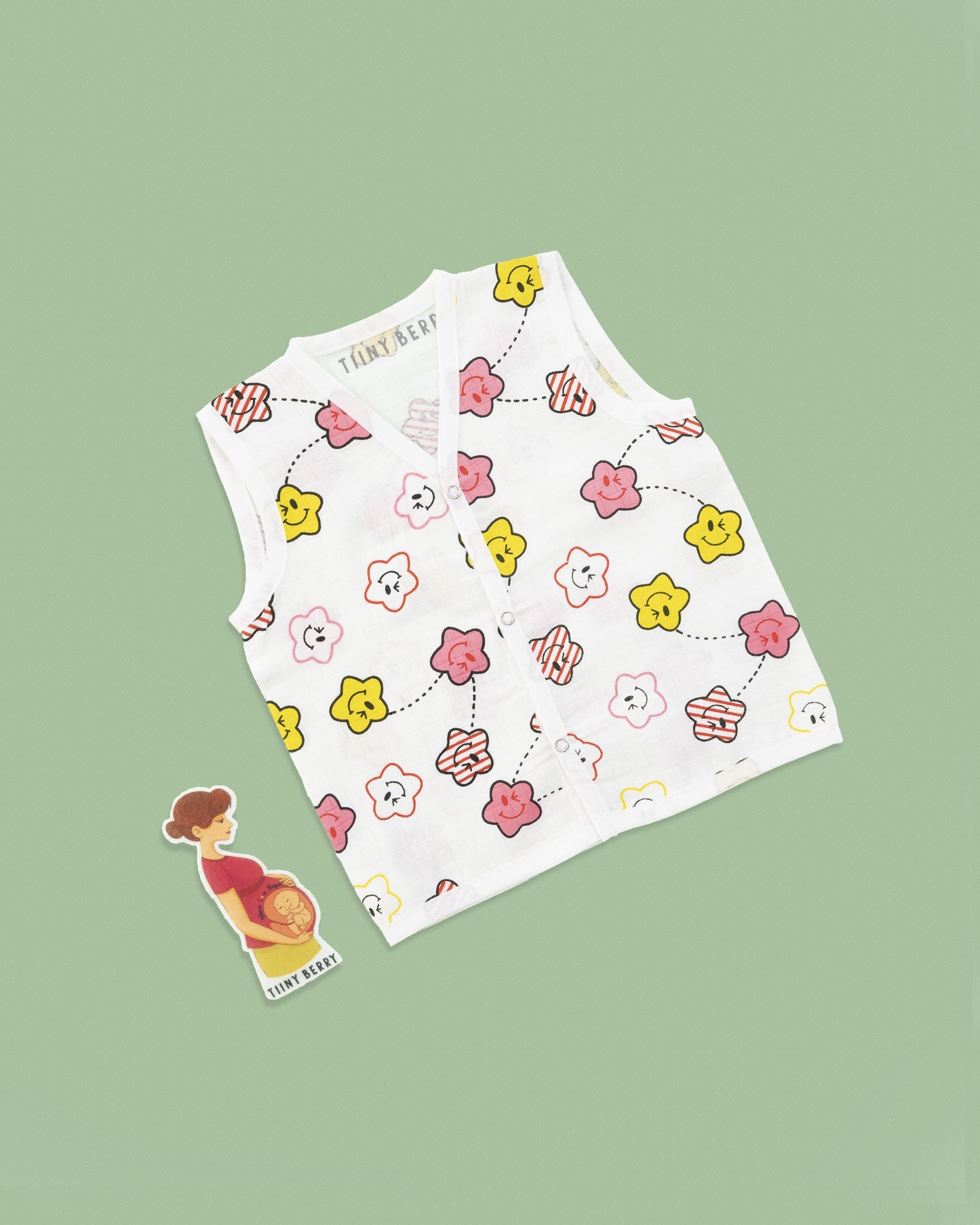 0-3 M Muslin Jablas-Pack of 5