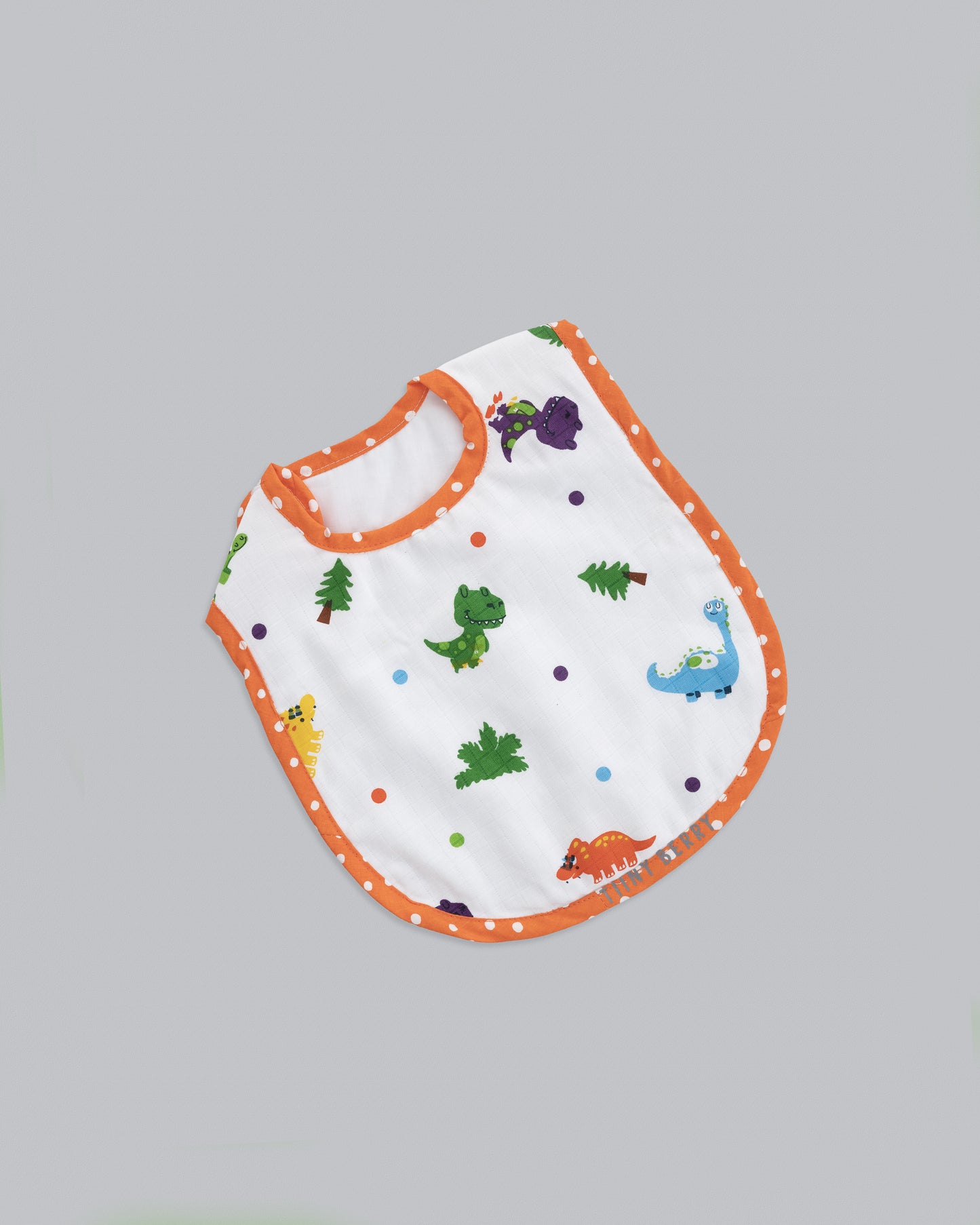 Muslin bib cloth - Dino
