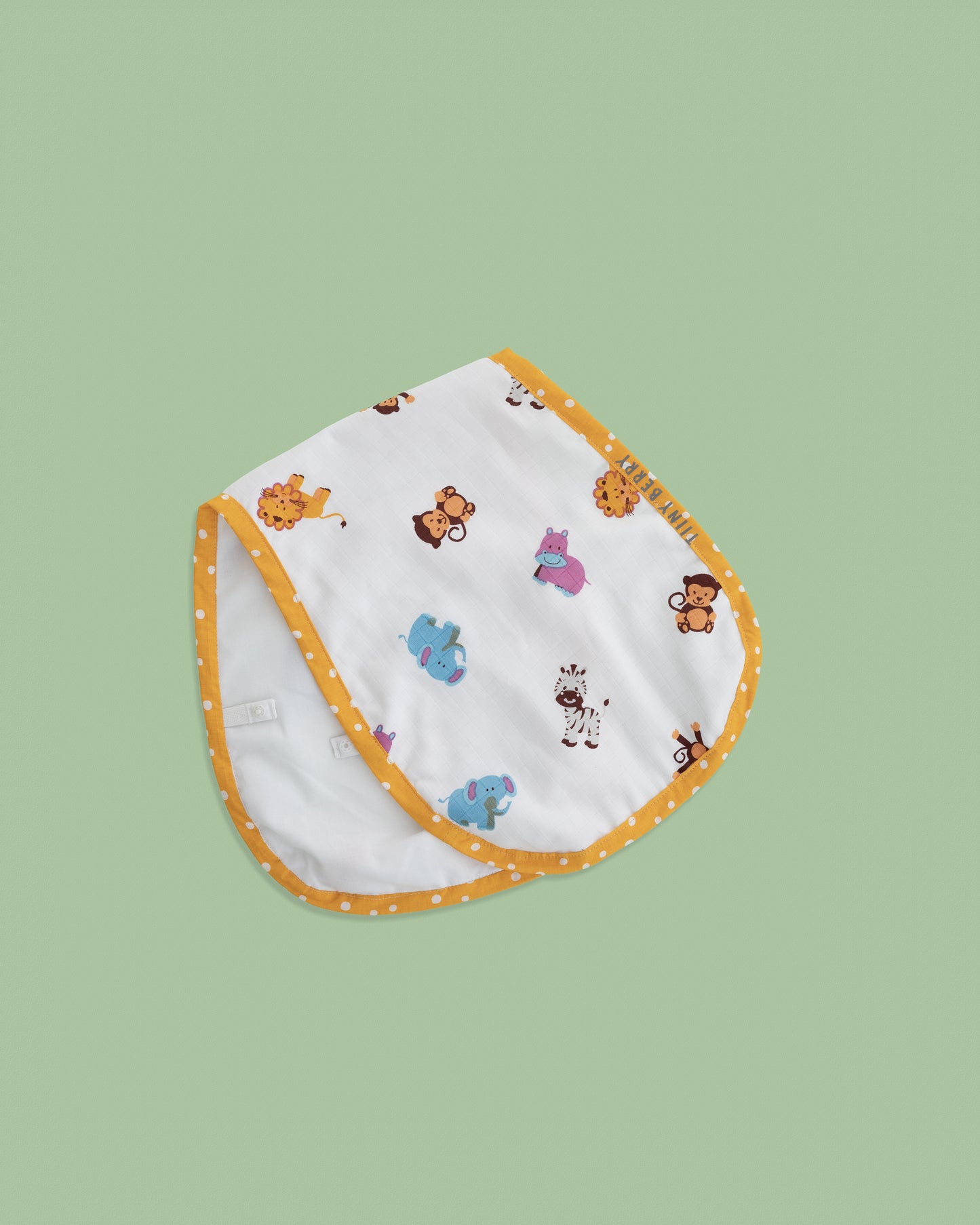 Muslin Burp cloth- Zoo