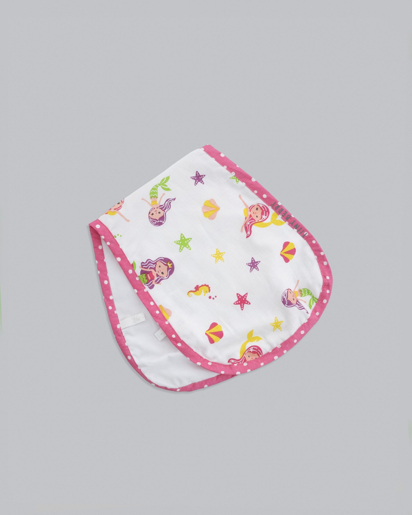 Muslin Burp cloth-Mermaid