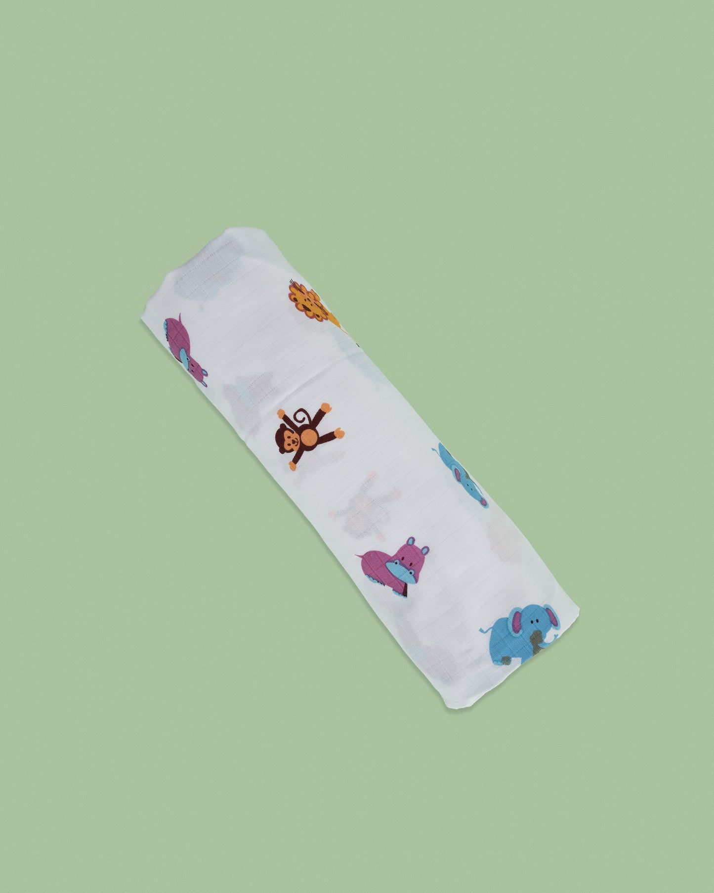 Muslin Swaddle- Zoo