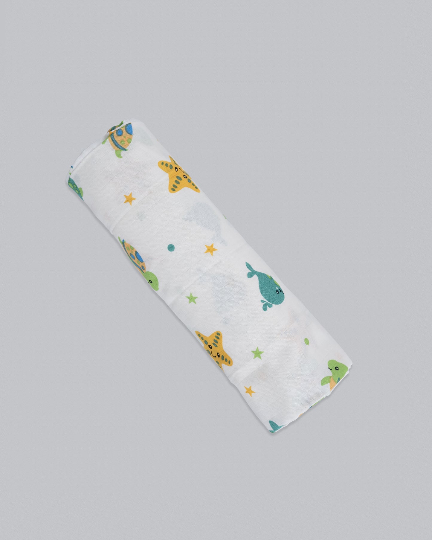 Muslin Swaddle-Aqua