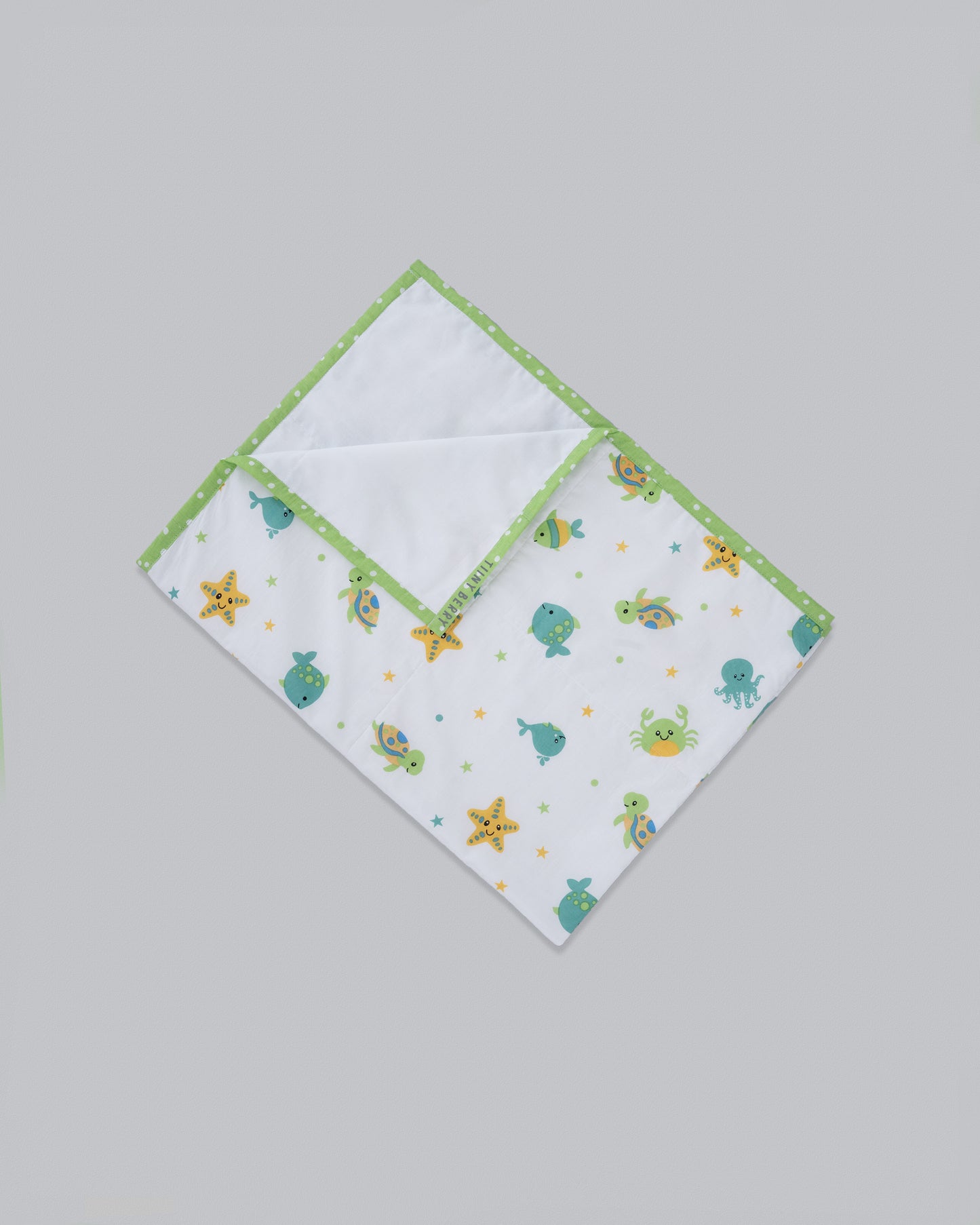 Recieving Towel-Aqua