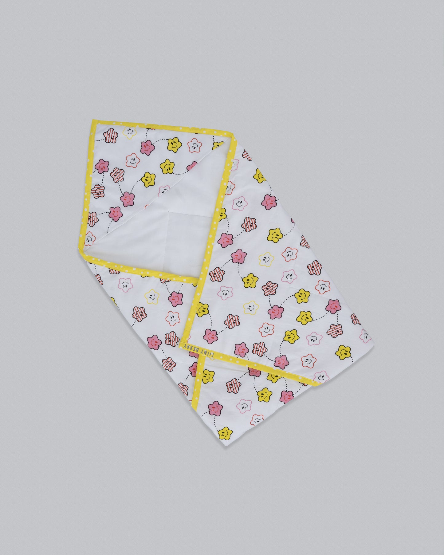 Cotton Wrap bed-Smiling stars