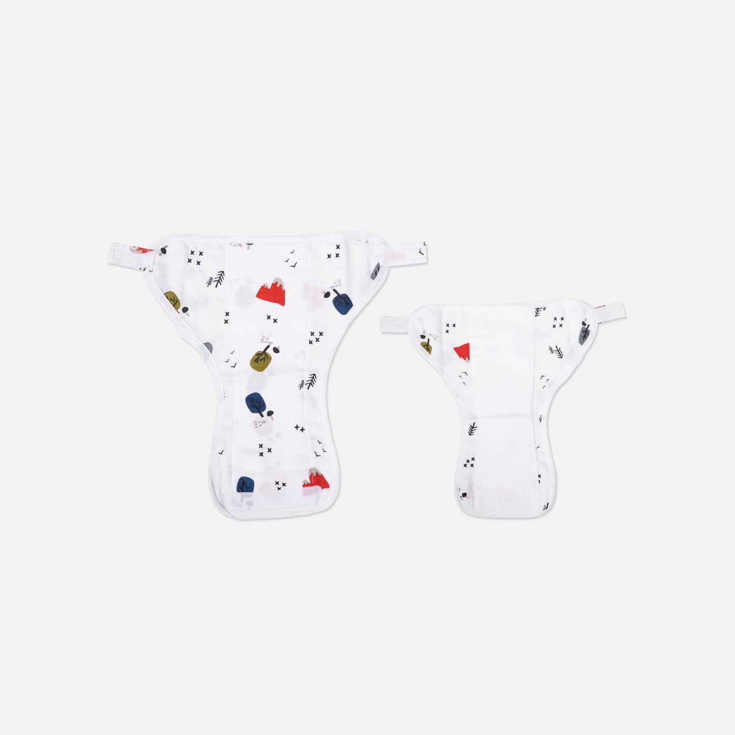 Velcro Nappy (3-6 months) Pack of 3