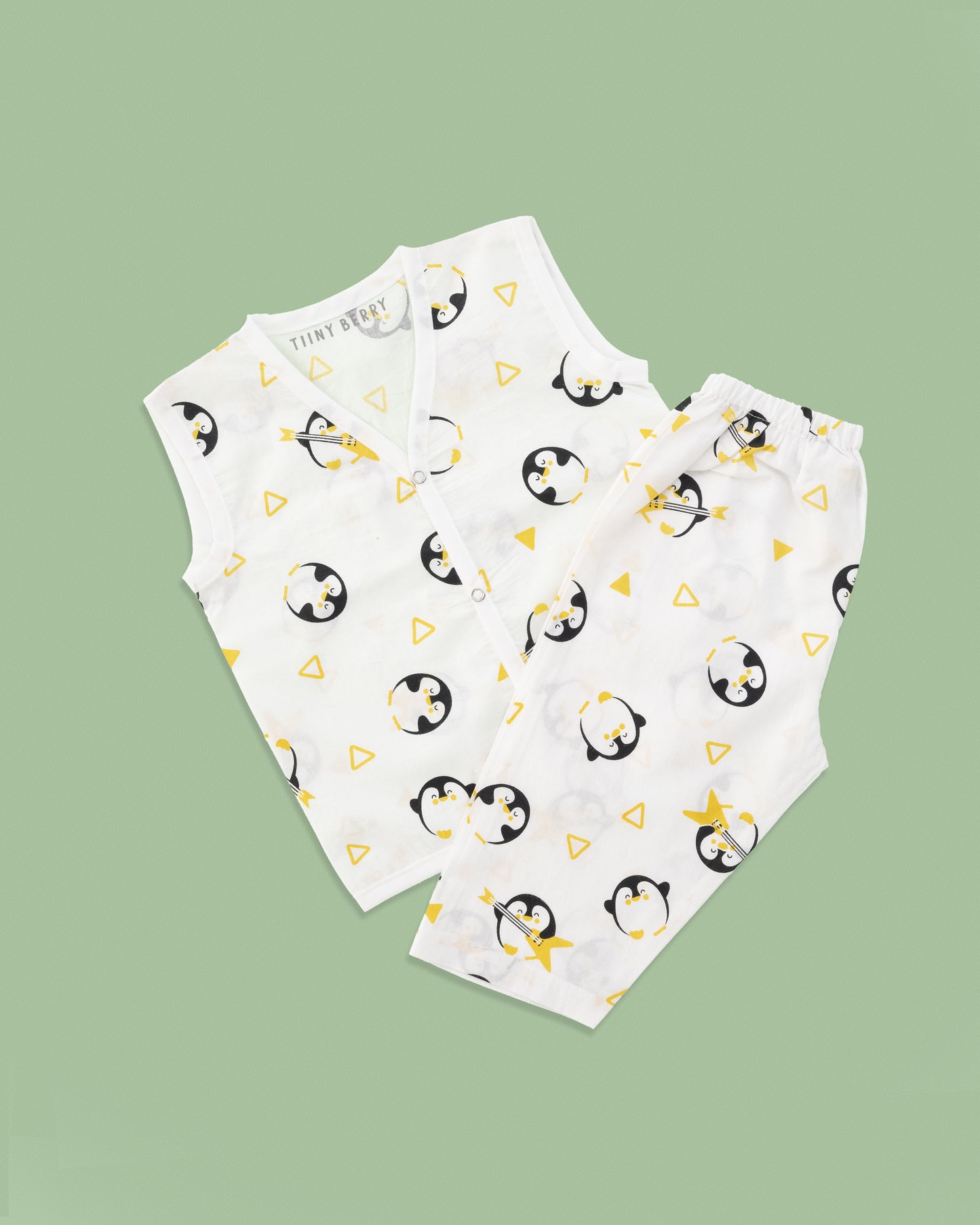 Comfy wear pant (6-12 months) - Musical Penguin