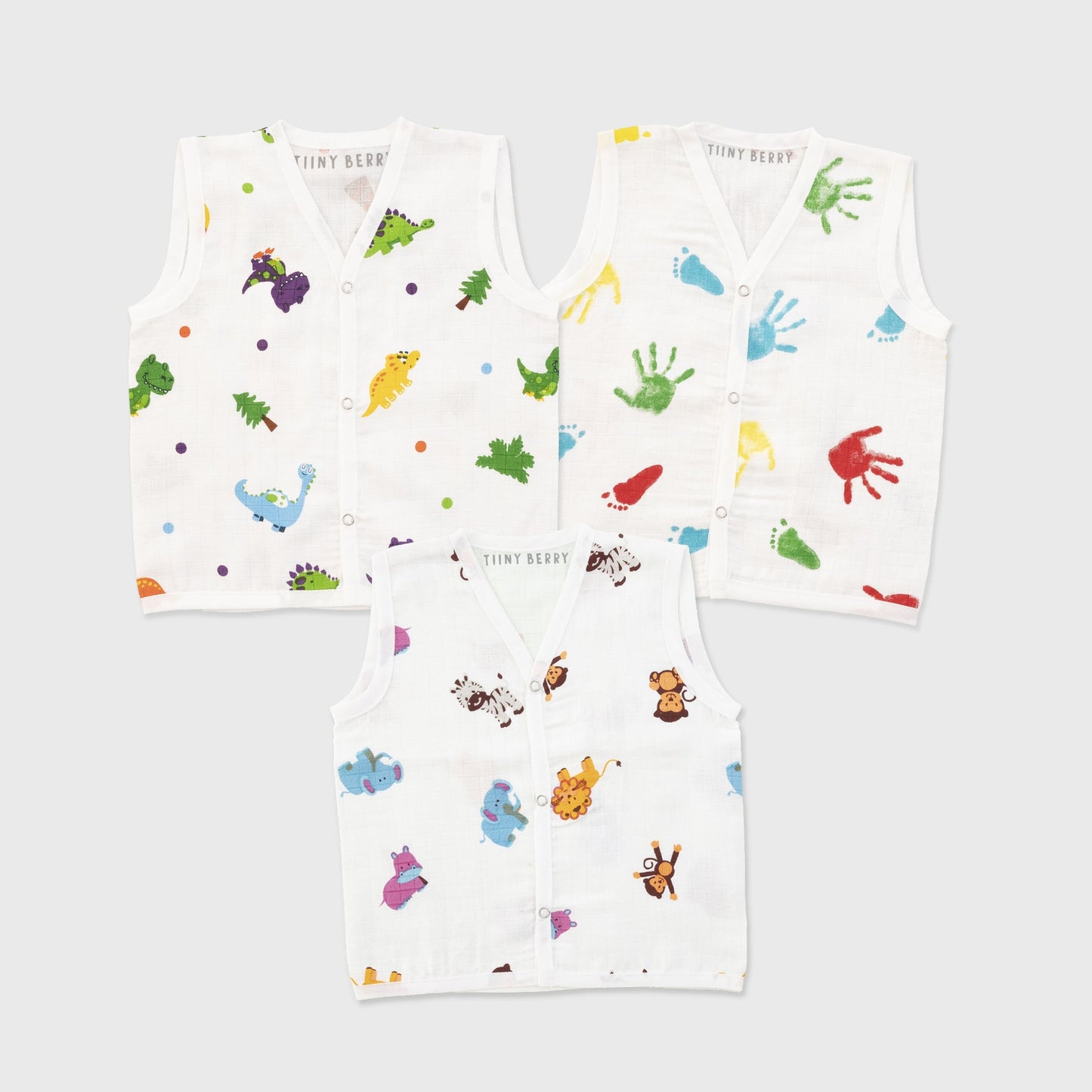 0-3 M Muslin Jablas Pack of 3