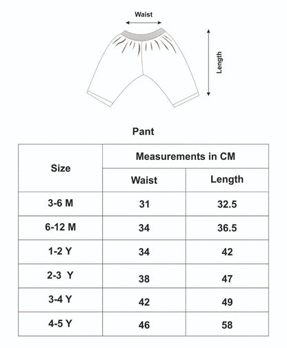 Comfy wear pant (6-12 months) - Giraffe