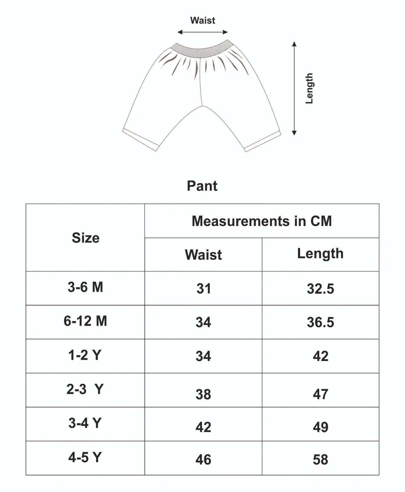 Comfy wear pant (6-12 months) - Butterflies