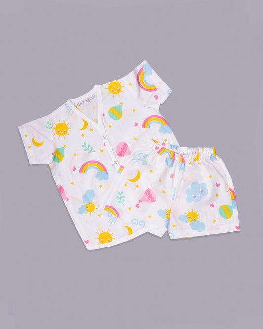 Comfy Wear Shorts 1-5Yrs - Up Above The Sky