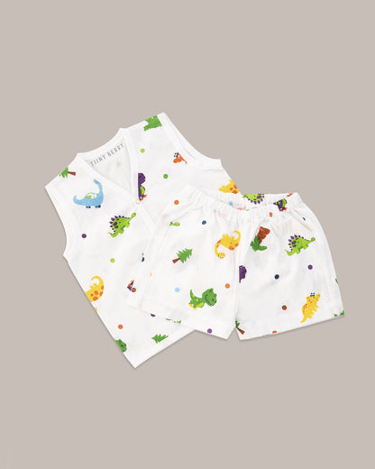 Comfy wear shorts  (3-6 m)  -Dino