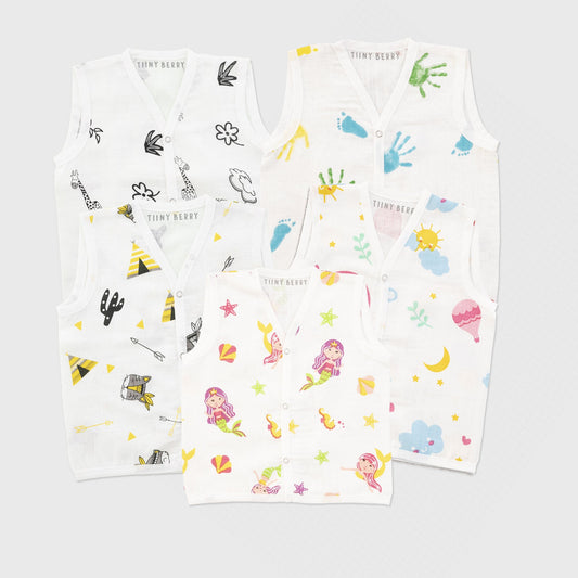 MuslinJabla -Pack of 5